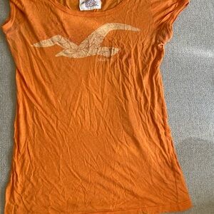 Hollister Vibrant Orange Tee